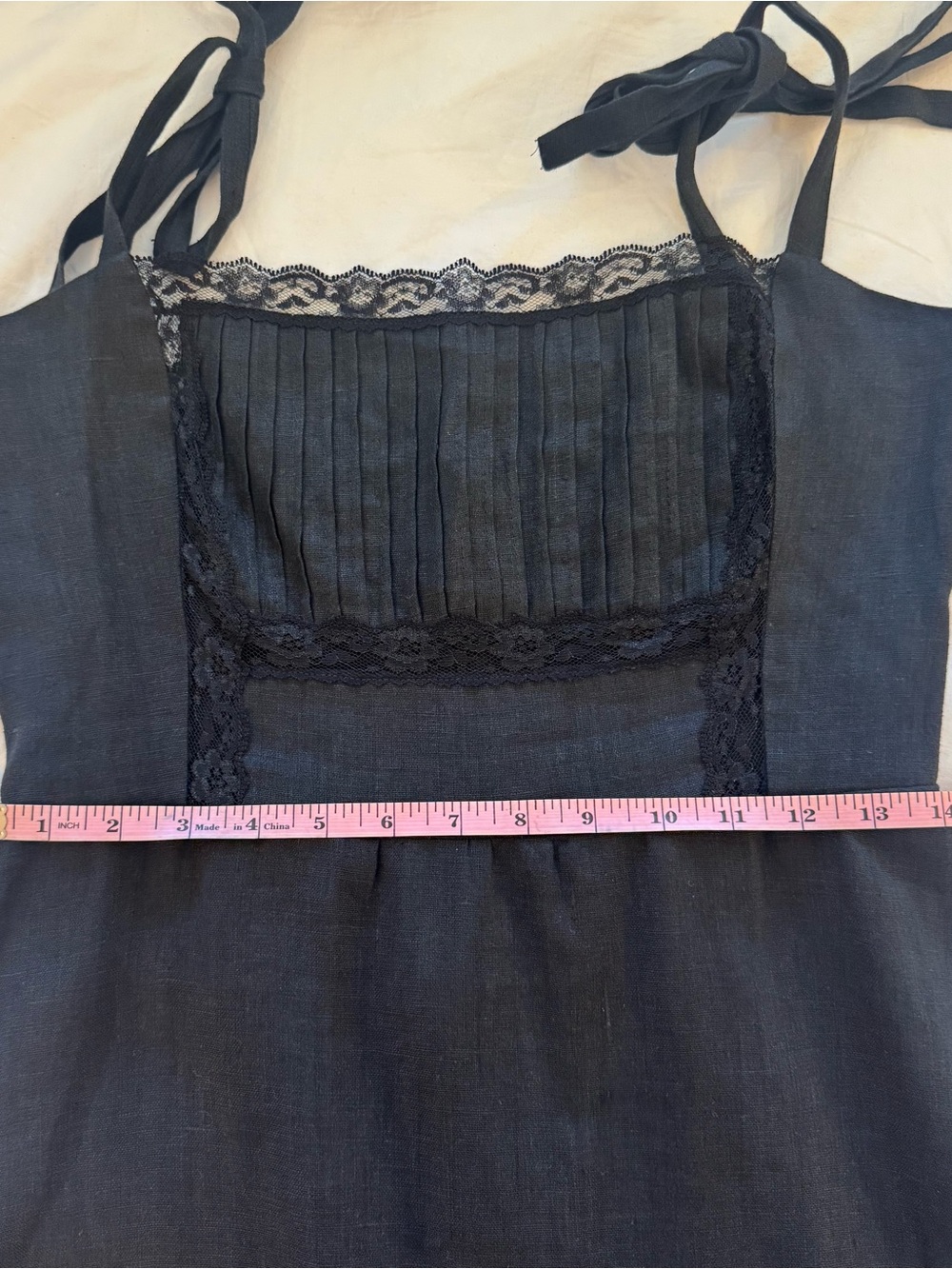 Reformation Black Wyoming Dress - Picture 6 of 8